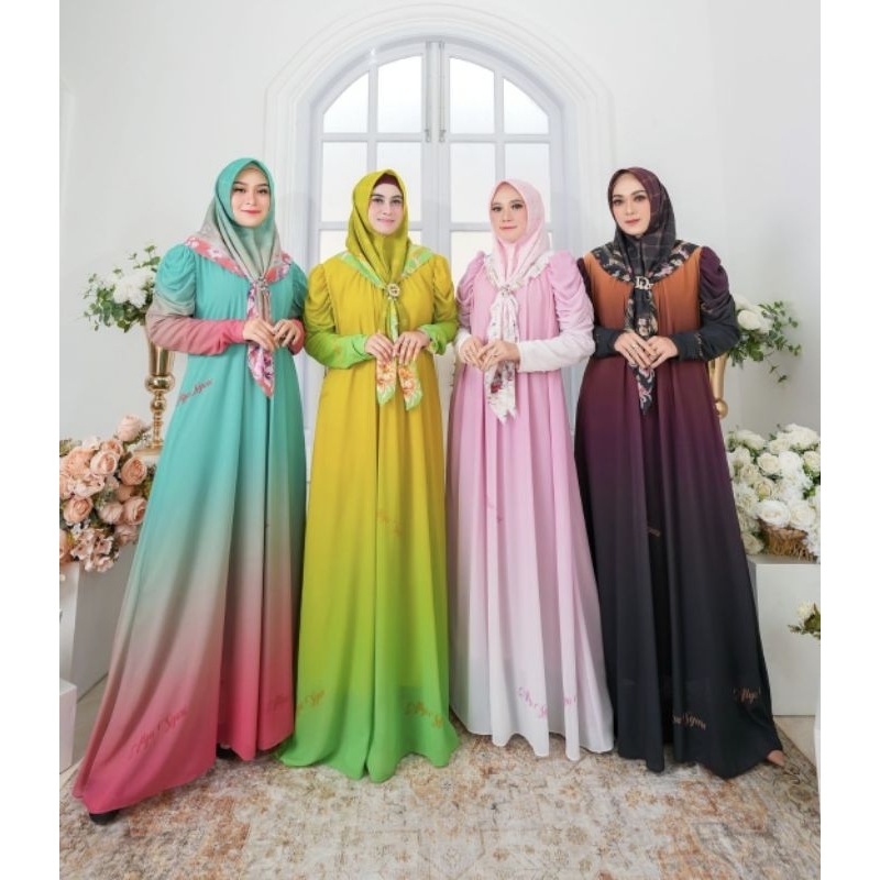 GAMIS MURAH " RAUDHAH SERIES " // BY ALYA SYARI