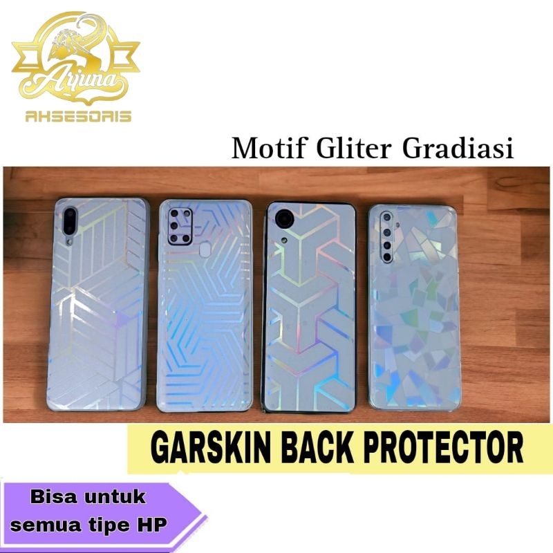 Garskin Glitter Gradasi All Type Hp Sony Xperia XZ1|Xperia XZ2|XperiaXZ3|XperiaXZ Premium| XZ2 Premi
