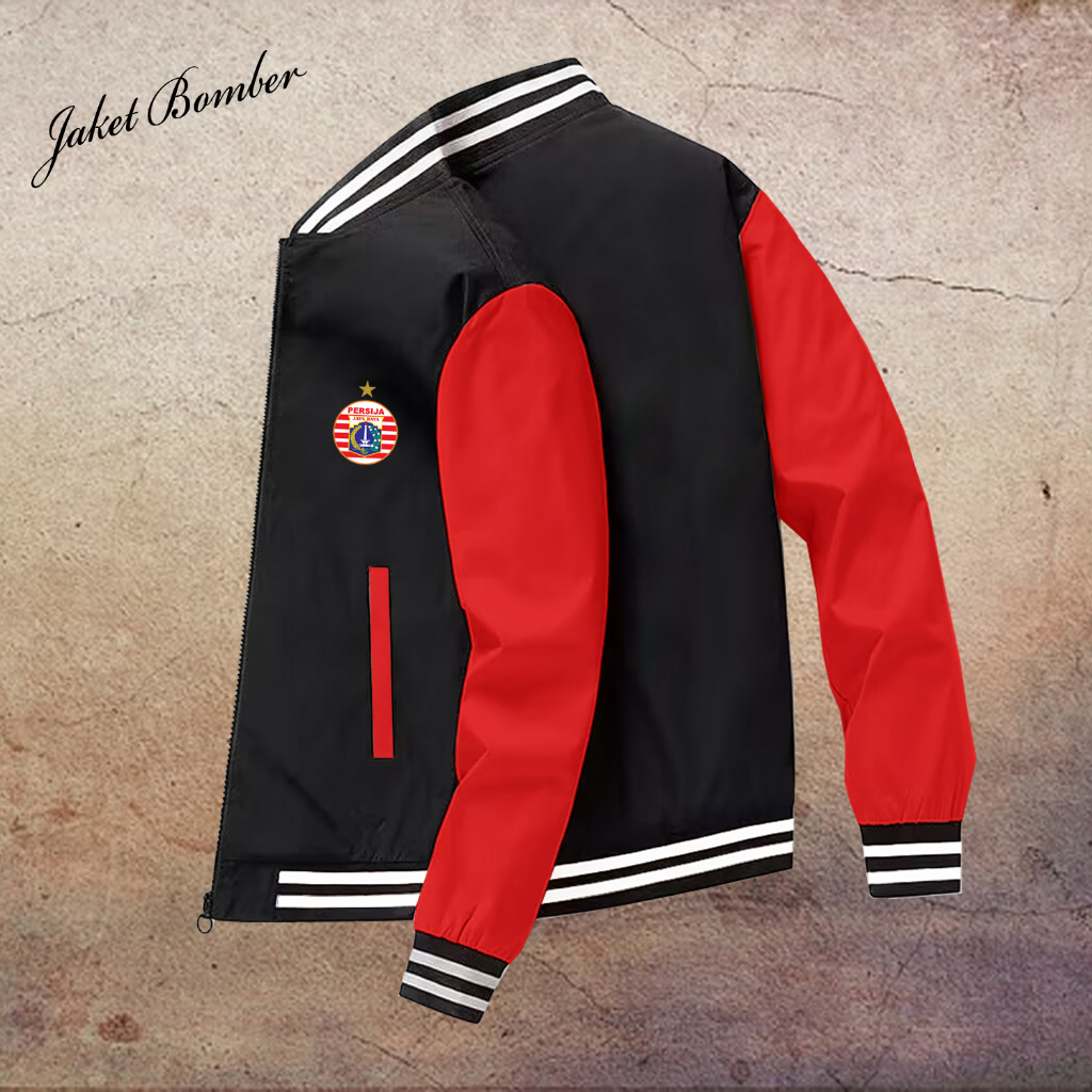 Jaket Persija Original / Jaket Bomber Pria Anti Air, Jaket Keren Pria