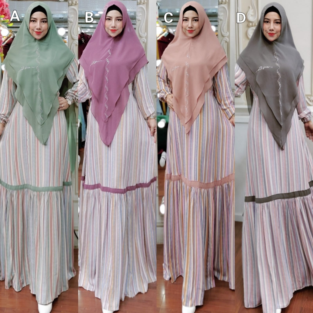 Homey Algibran Dress Syar'i by Al Gibran