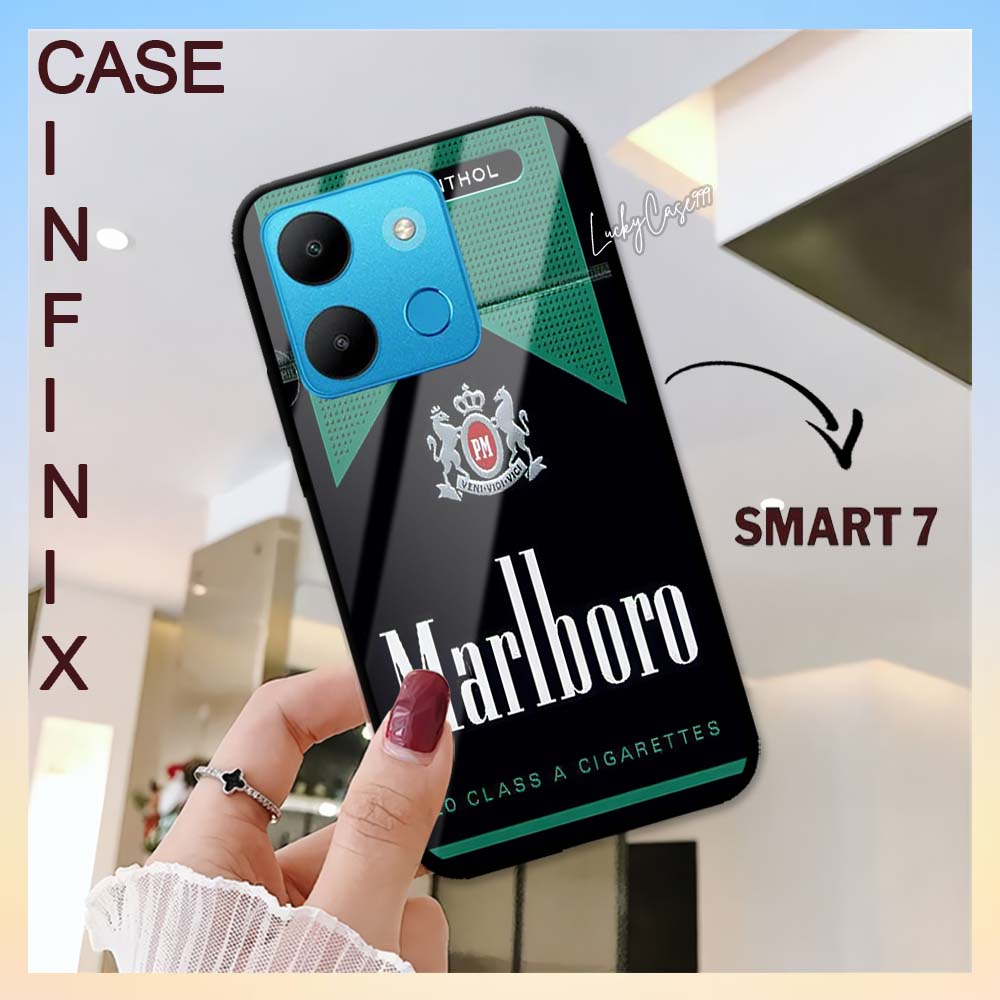 LS781 Softcase Kilau Infinix Smart 7 Smart 6 Ram 2 Ram 3 Smart 5 Softcase Kaca Akrilik Infinix Smart