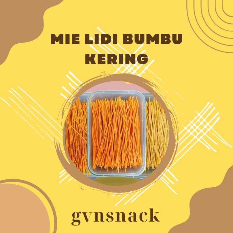 

MIE LIDI IJUK BUMBU KERING