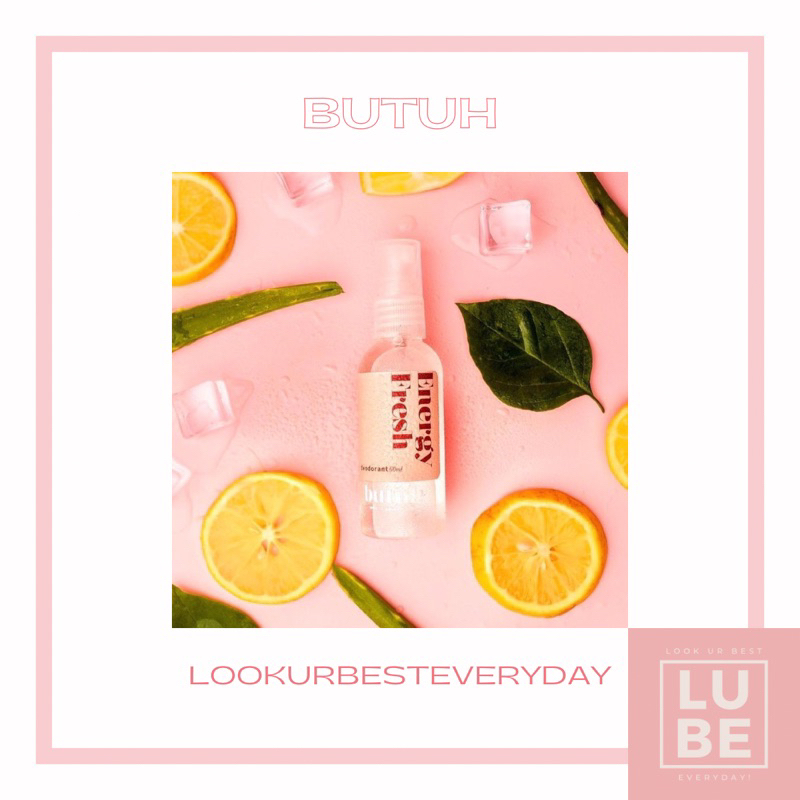 BUTUH Energy Fresh Deodorant Spray