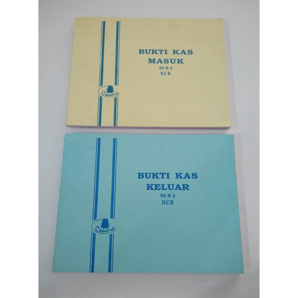 

Bukti Kas Keluar / Masuk NCR 1/2 Folio Cemara