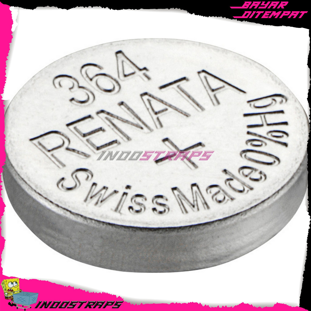 Baterai Renata SR621SW Renata 621 / 364 Batre Original