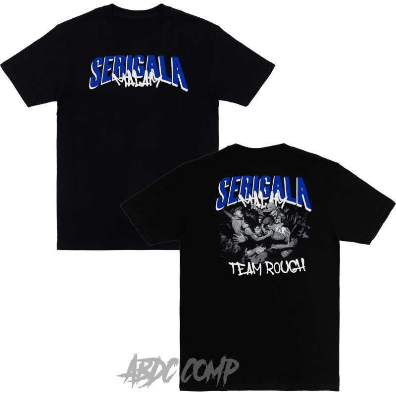 kaos band Serigala malam Team Rough / Tshirt kaos band serigala malam Team Rough