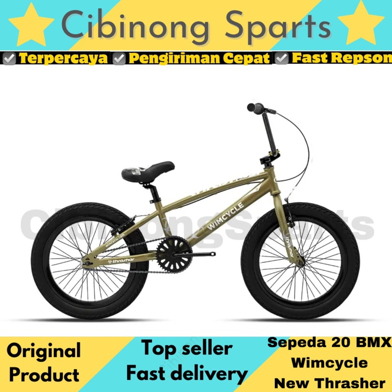 Sepeda Anak 20 BMX Wimcycle Thrasher 3.0 Ban Jumbo New Product Good Quality