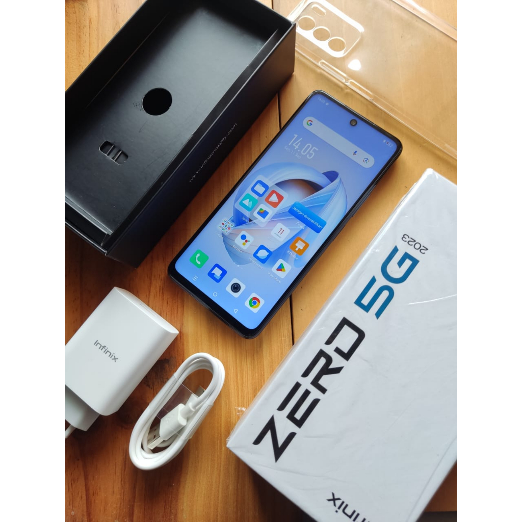 INFINIX ZERO 5G 2023 SECOND 8/256GB HANDPHONE SECOND HP SEKEN HP BEKAS HP MURAH