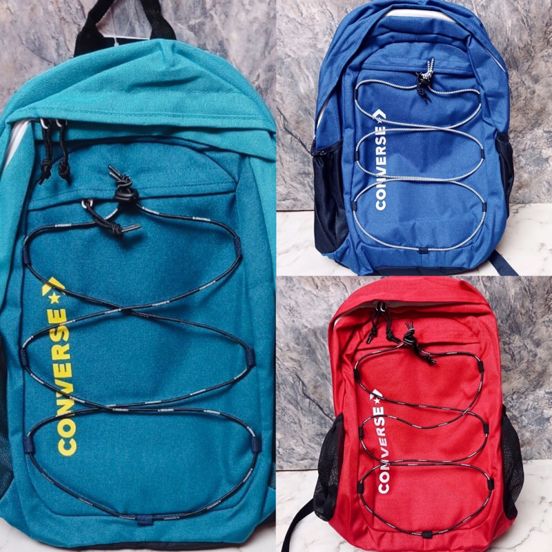 BACKPACK RANSEL CONVERSE SWAP OUT FULLSET TOSCA// BLUE BLACK// RED BLACK