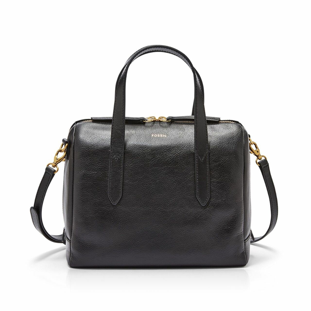 FOS*IL SYDNEY SATCHEL BLACK