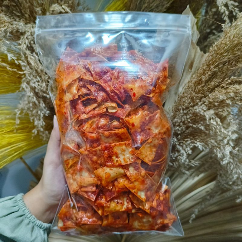 

pangsit pedas enak dan murah 500gram