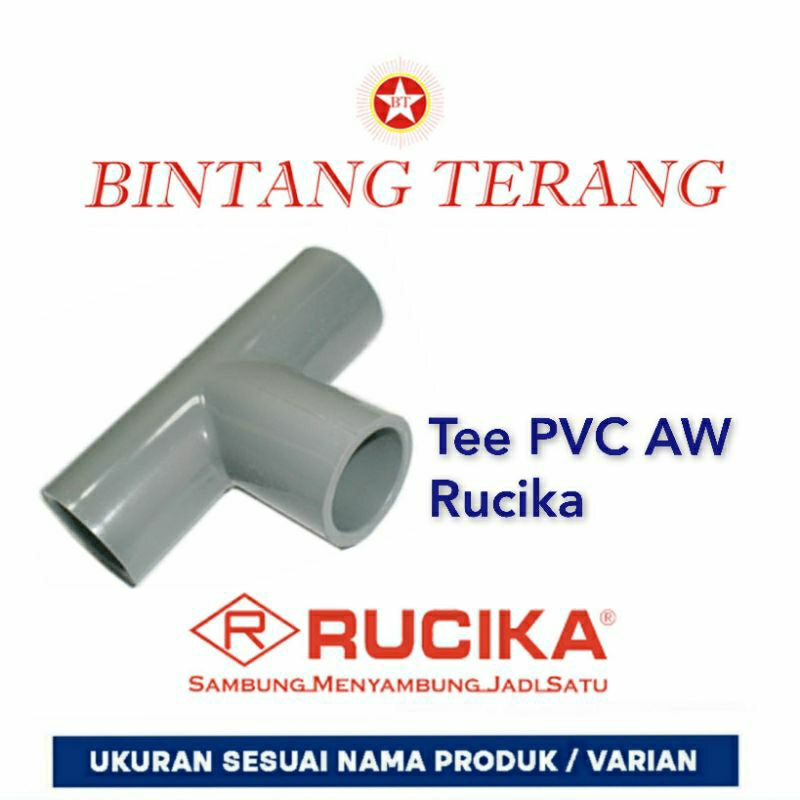 Tee 2" AW Rucika / Tee PVC Aw 2" Rucika
