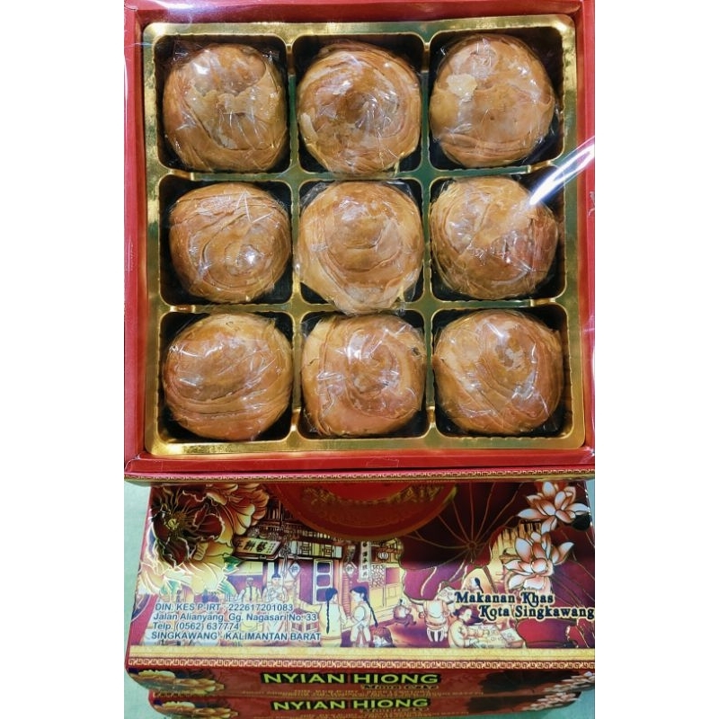 

Kue Bulan Tan Huang Su / Mooncake / Tan Huang Su Isi Telur Asin Kuning 900 GRAM