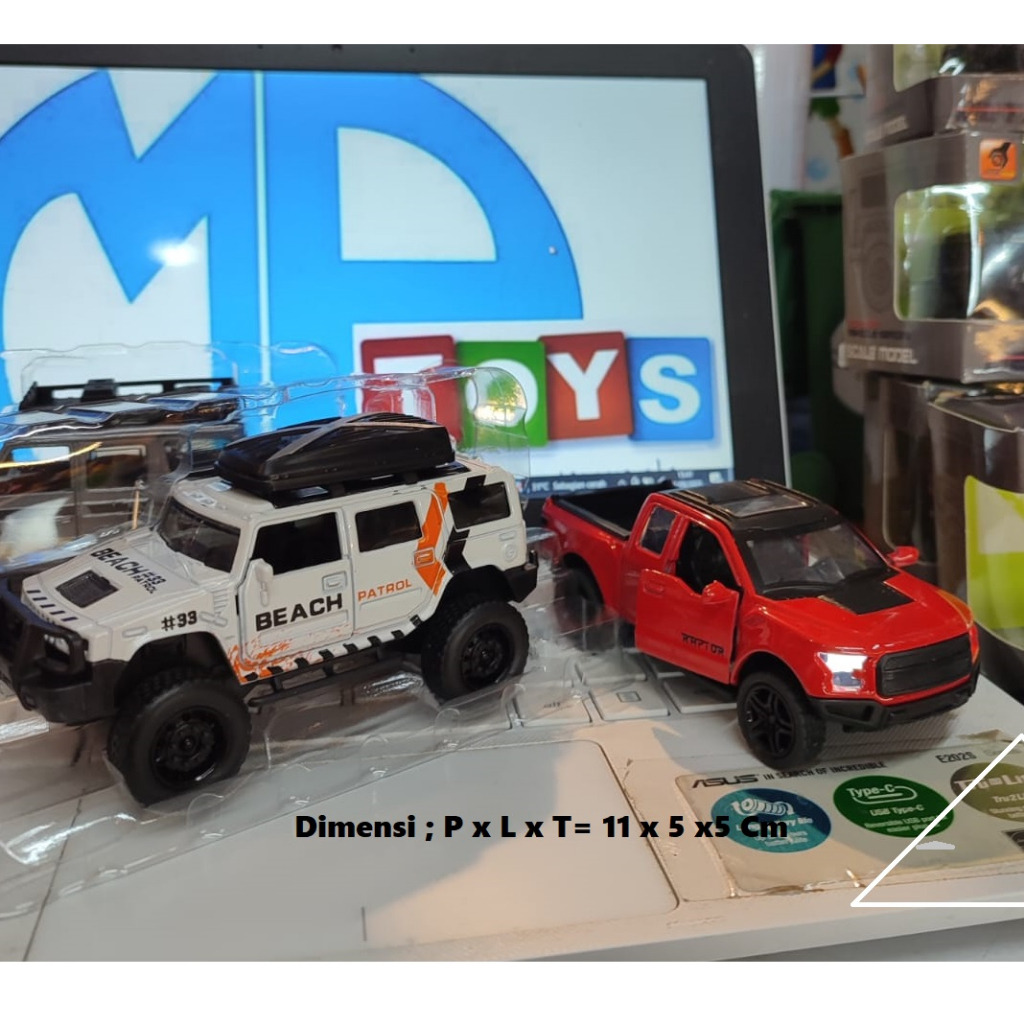 Diecast mobil jeep mercy Jeep hilux toyota diecast mobil alloy fortuner jeep defender metal SALE Mai