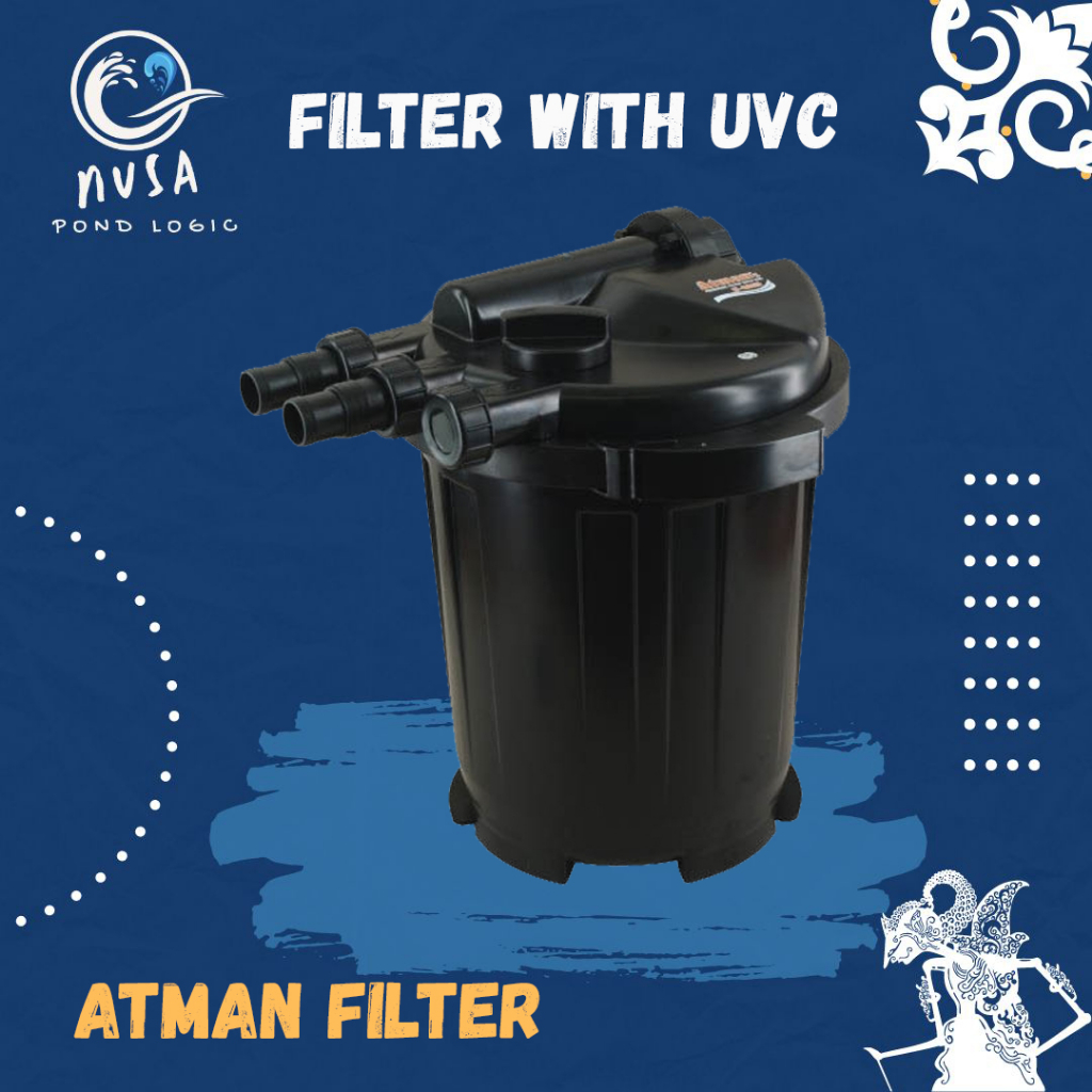 Filter Canister UV Pond Filter Atman 5000 UVC Pressure Ultraviolet Filter