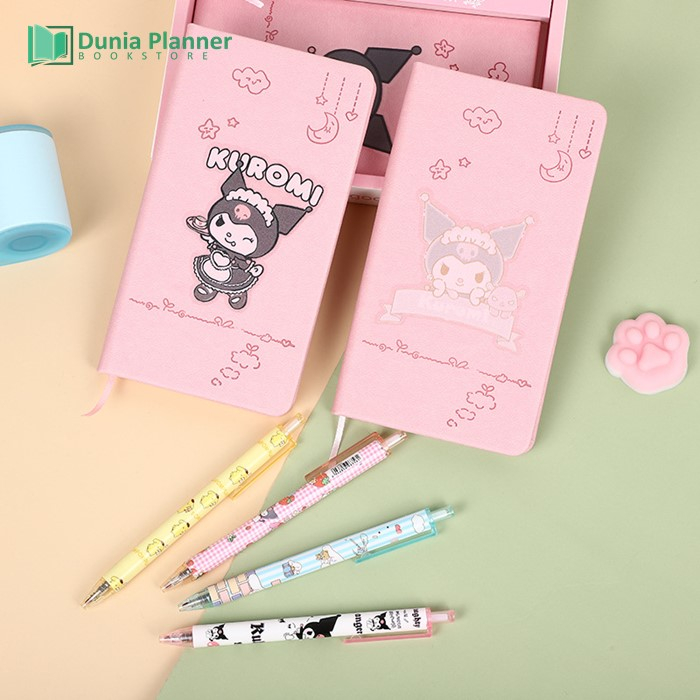 

Planner A6 Lucu Cover Ghibli Disney Ultraman Buku Catatan Notebook