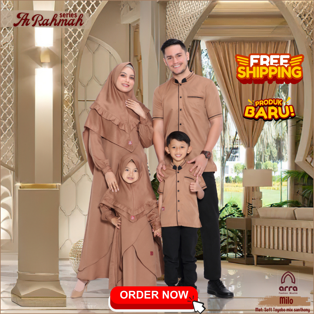 Sarimbit Couple Kapel Keluarga Terbaru 2024 Lebaran Sarimbit Mahligai Ethica Terbaru 2024 Gamis Terb