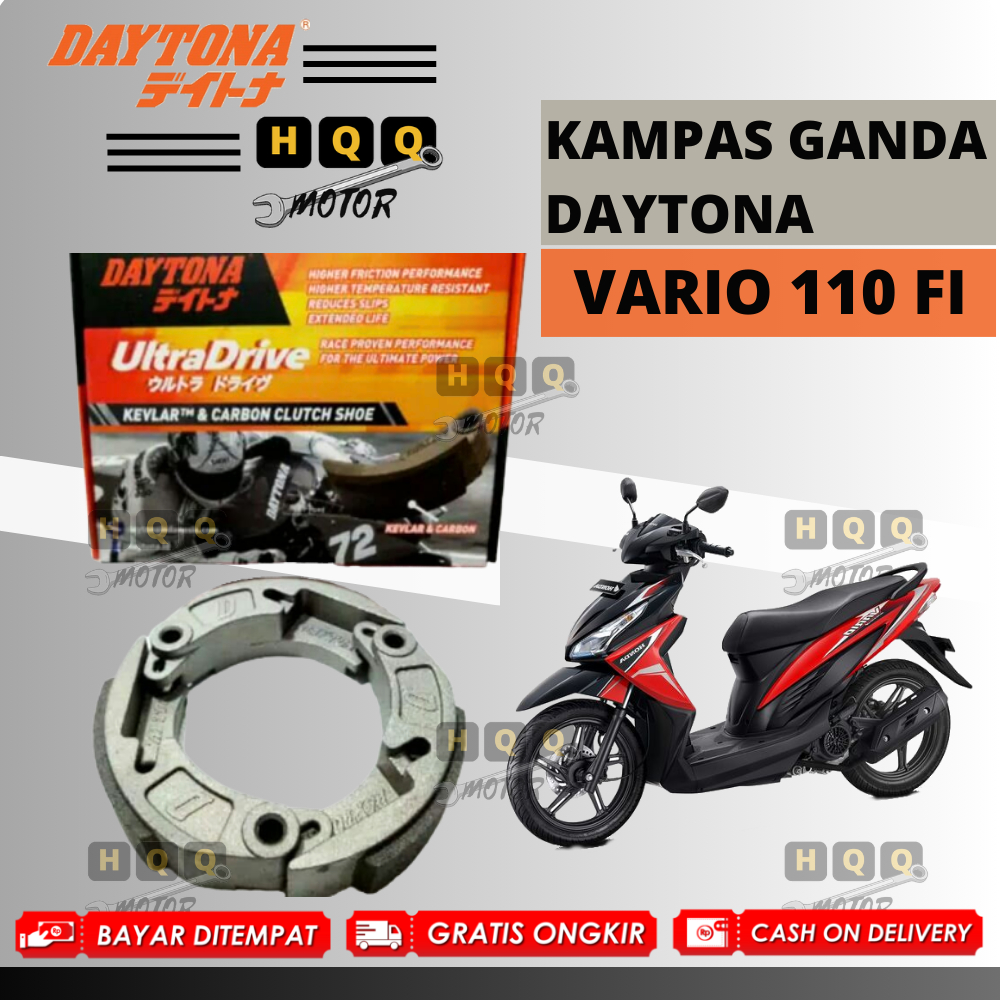 Kampas Ganda Daytona Vario 110 Fi Stater Kasar Original 4630