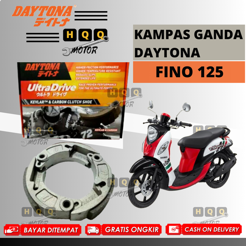 Kampas Ganda Daytona Fino 125 Original 4631