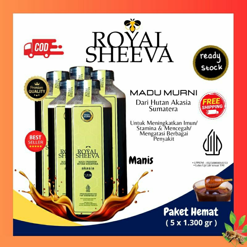 

Promo Bundle madu murni royal sheeva madu asli hutan akasia sumatera halal