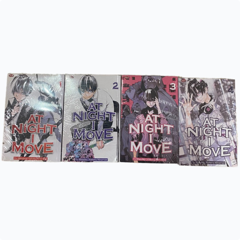Komik AT NIGHT I MOVE Vol 2 3 4