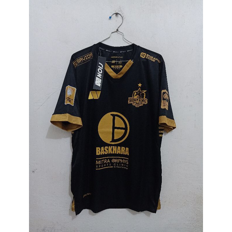 Jersey Bintang Timur Surabaya BTS Third Alternate Black PFL 2023 Original NOIJ