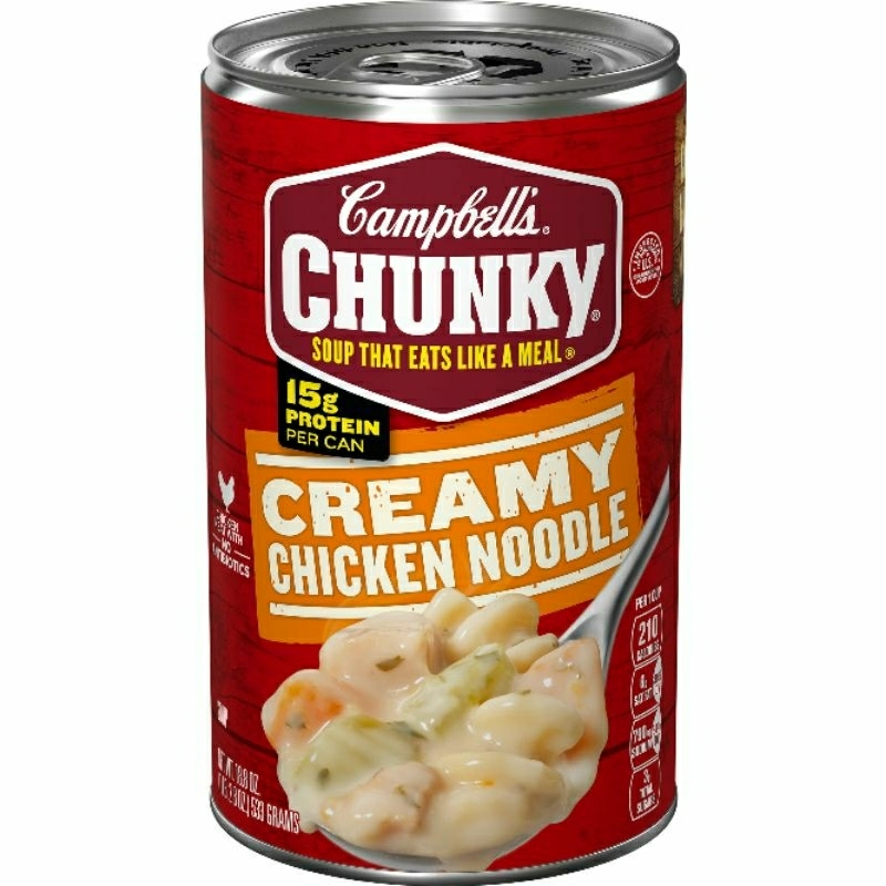 

CAMPBELL'S Chunky Creamy Chicken Noodle Soup 533g