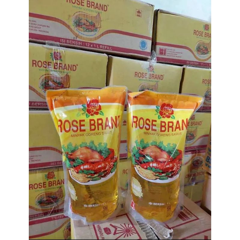 

Minyak goreng rosebrand 1 Lt