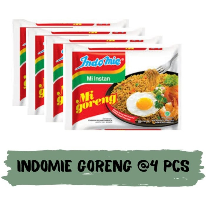 

Indomie Goreng 4 Pcs