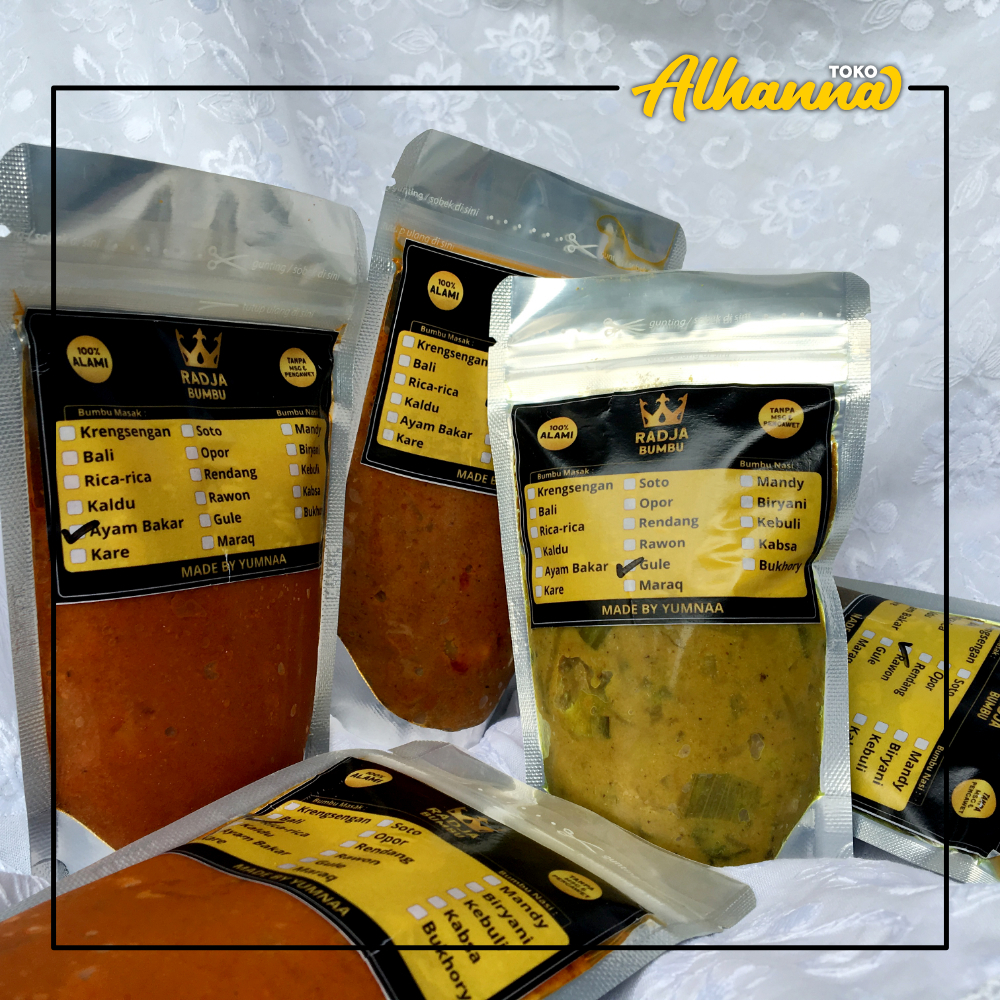 

Aneka Bumbu Masak Home Made by Radja Bumbu