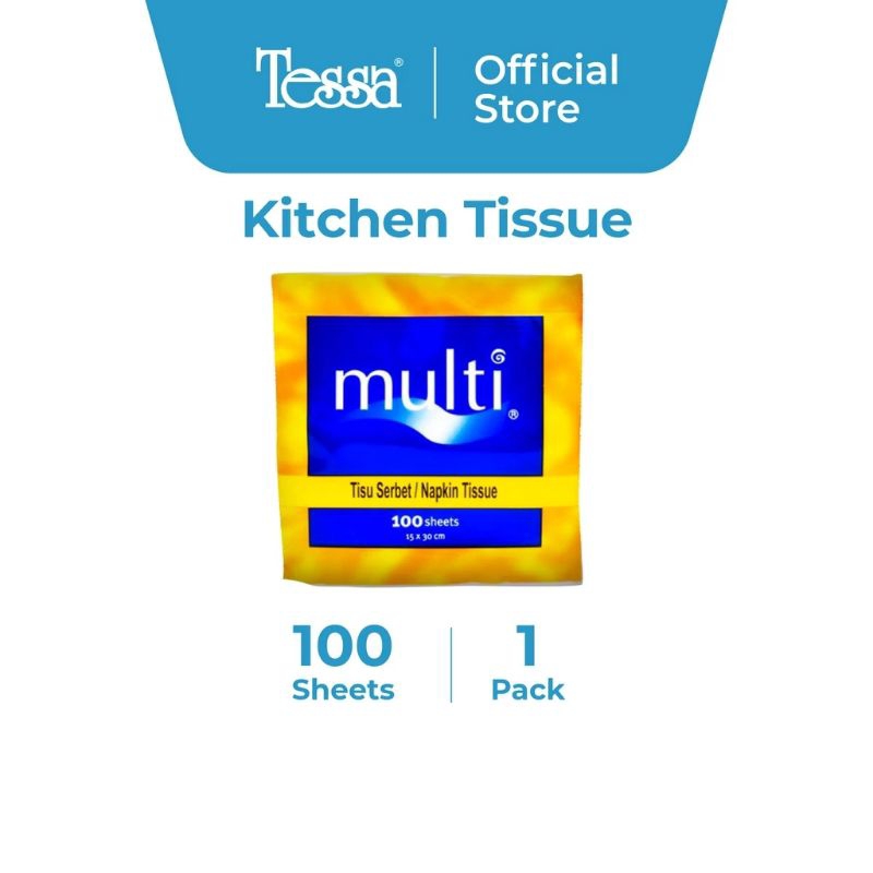 Tissue Napkin MULTI 100 sheets