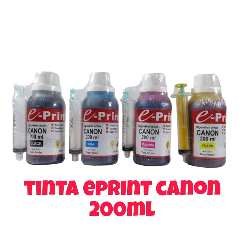 TINTA EPRINT E-PRINT CANON 200ml / TINTA REFILL CANON