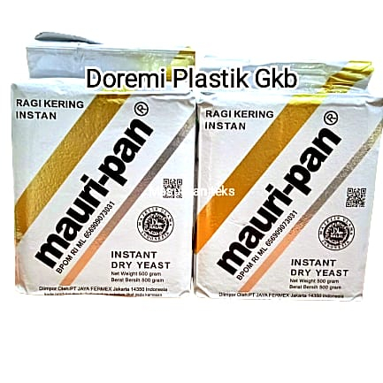 

Mauripan Print Ragi Kering 500gram / Mauripan impor 500gram / Dry Yeast 500gram / Fermipan