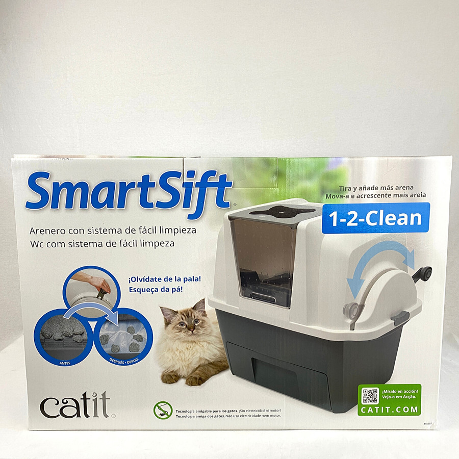 Catit Smartsift Sifting Cat Pan - Toilet Kucing otomatis Cat It