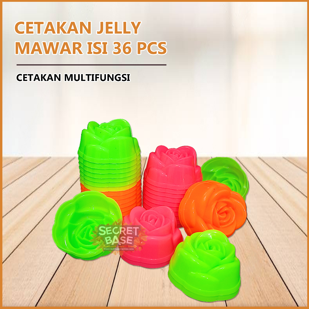 (ISI 36) CETAKAN APEM - Cetakan Kue Kukus / Cetakan Agar Agar Murah