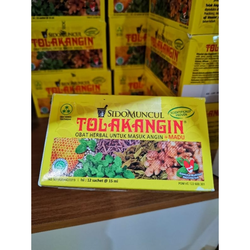 

tolak angin 12 sachet