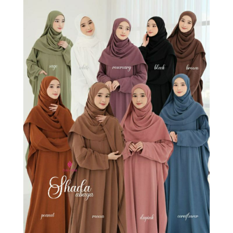 Shada Abaya/Abaya kekinian/Abaya shada/Abaya murah meriah/Gamis kelelawar/Kelelawar dress/Gamis kaft