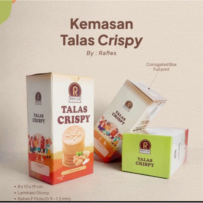 

Talas crispy rafles