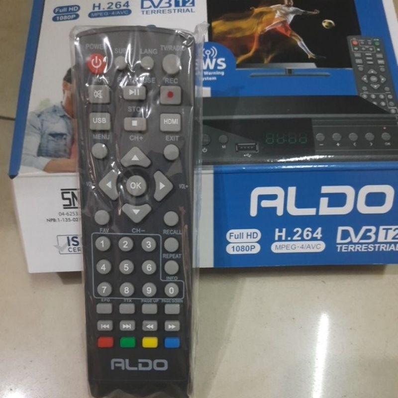 Remot stb ALDO ORI original bawaan stb