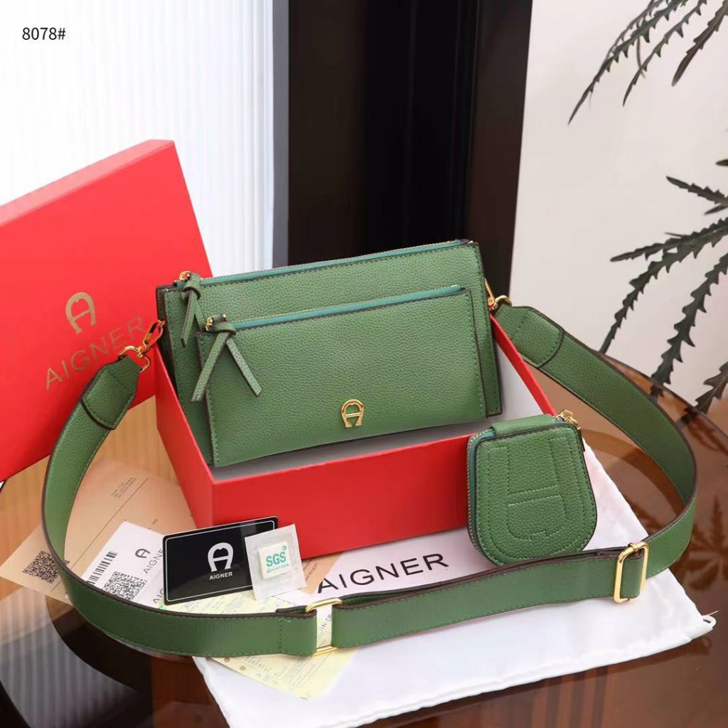 Tas selempang AIGNER SLINGBAG WITH BOX New Collection