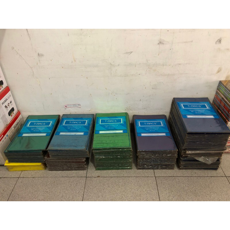 

TERMURAH!! Plastik Jilid Warna - isi 100 pcs