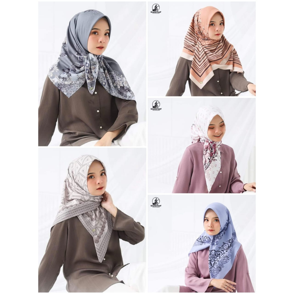 Paket Usaha 5 Hijab UMAMA / 5 HIJAB UMAMA MOTIF