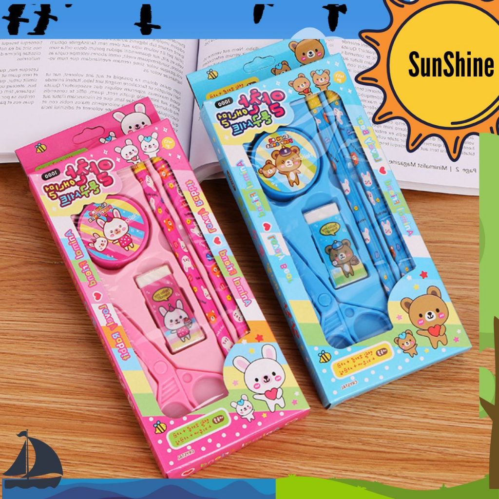 

✨ Sunshine Fancy ✨ 5 Pcs Pensil Set S8005