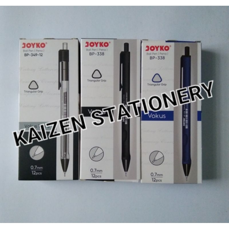 

BALL POIN/ BALL PEN JOYKO WARNA HITAM , BIRU