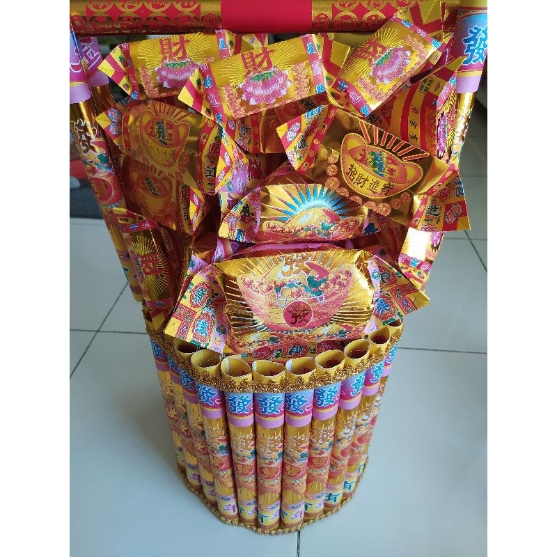 

Prosperity Money Basket (Fu Kui Man Thang) keranjang kemakmuran ukuran jumbo kertas sembahyang