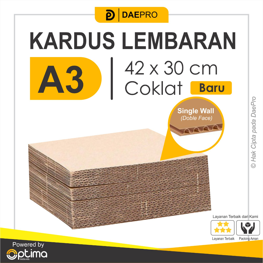 

Kardus Lembaran Baru A3 42 x 30 cm
