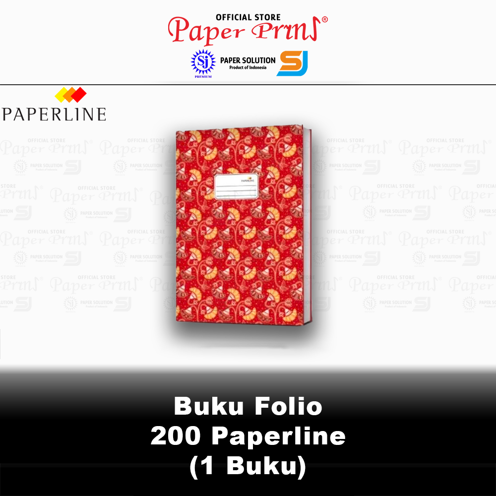 

Buku Folio Hardcover Paperline 200 Lembar