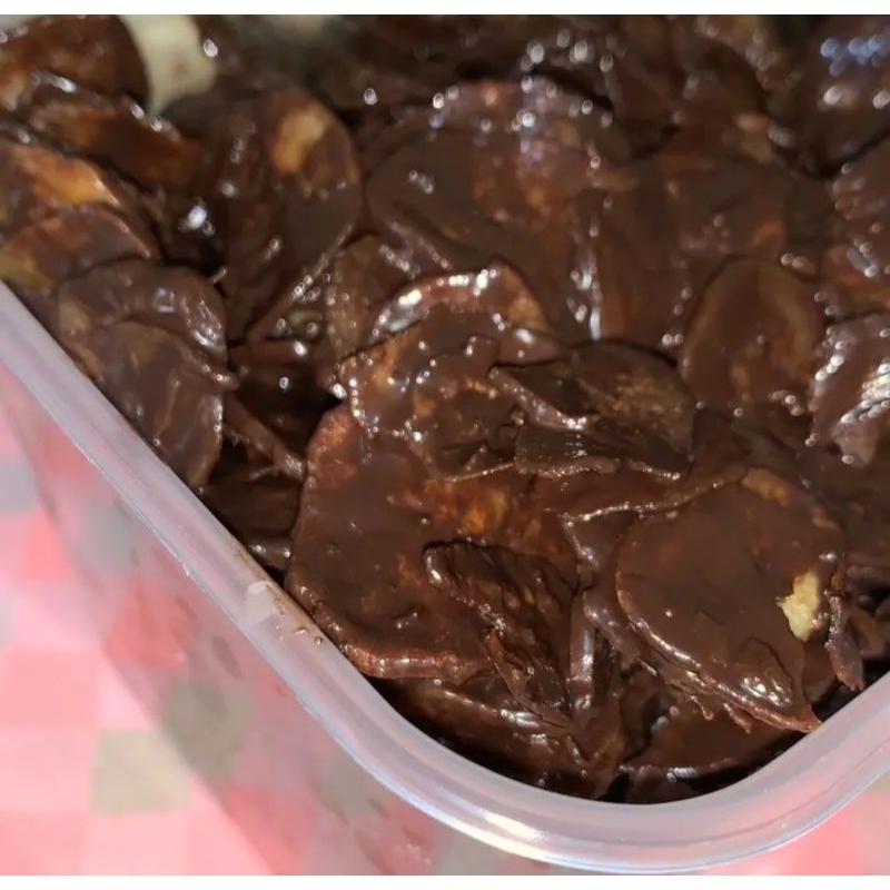 

Keripik Pisang Coklat Lumer 250 gram