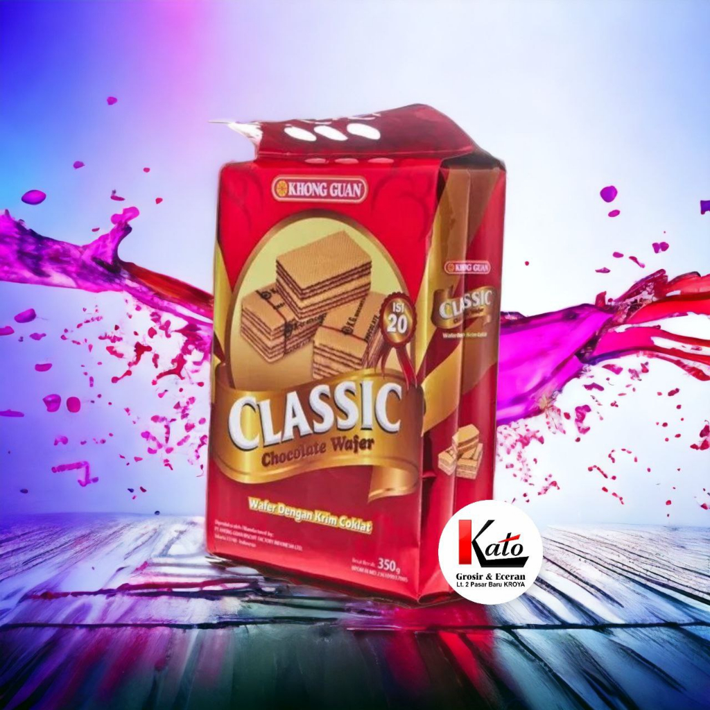 

Khong Guan Classic Wafer Chocolate 350 gr