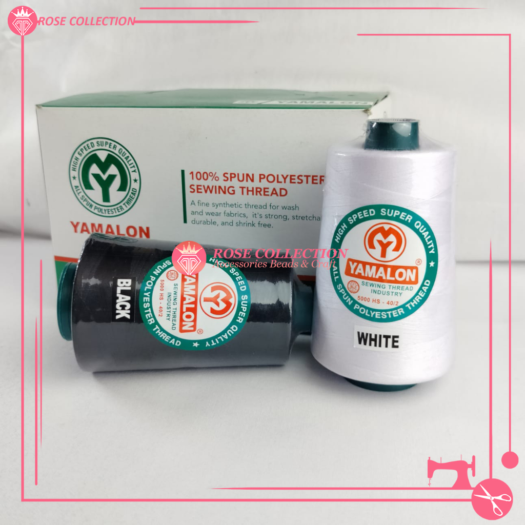 Benang Jahit Yamalon 40/2 5000 Yard Benang Yamalon Besar